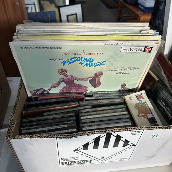 Records and CD's