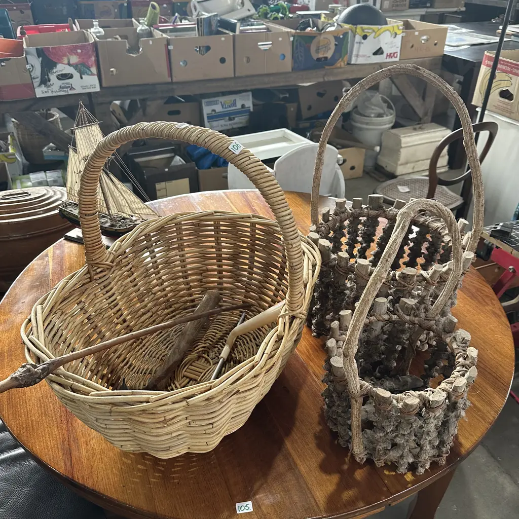 3 Baskets,hammer etc Image 1++