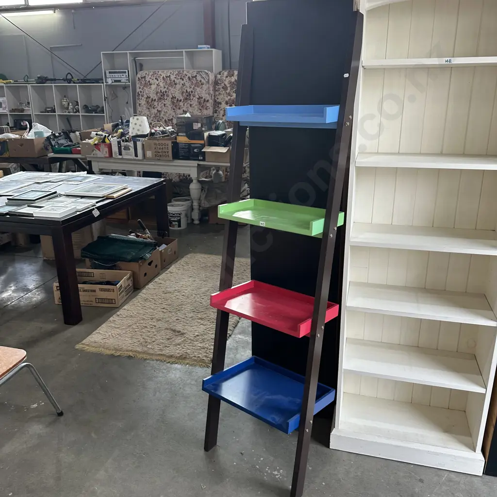 Multi colored shelf Image 1++