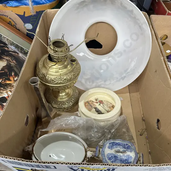lamps, crystals etc