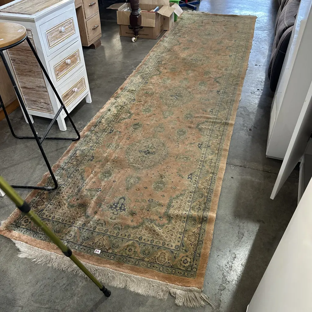Vintage Hall runner 3500 x 900 (some edge wear) Image 1++