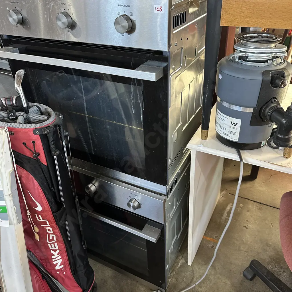 2 x ovens and waste disposal Image 1++