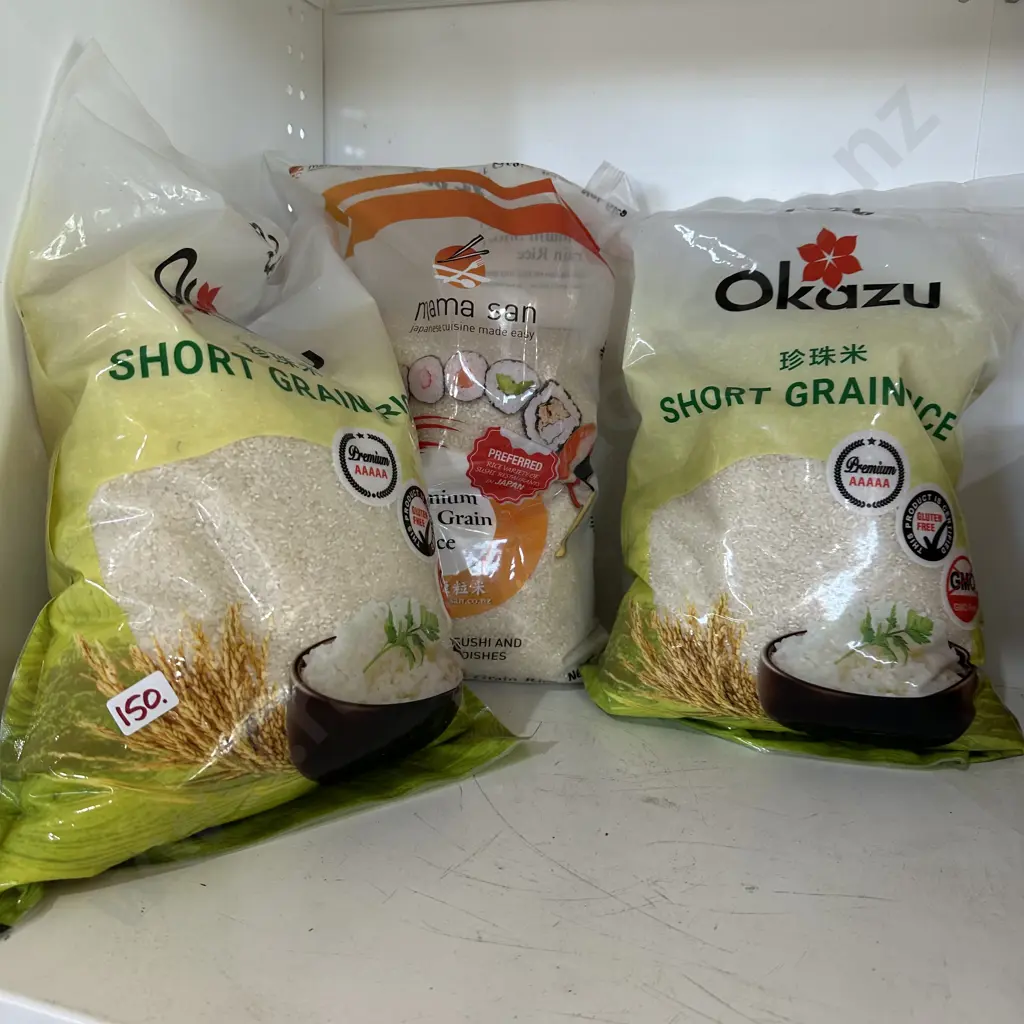 3 x 5kg bags rice exp Jan 2026 Image 1++
