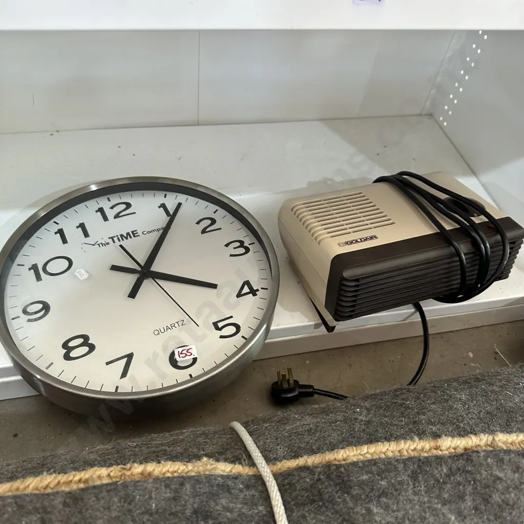 clock and heater Image 1++
