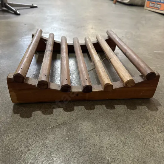 Wine barrel stand