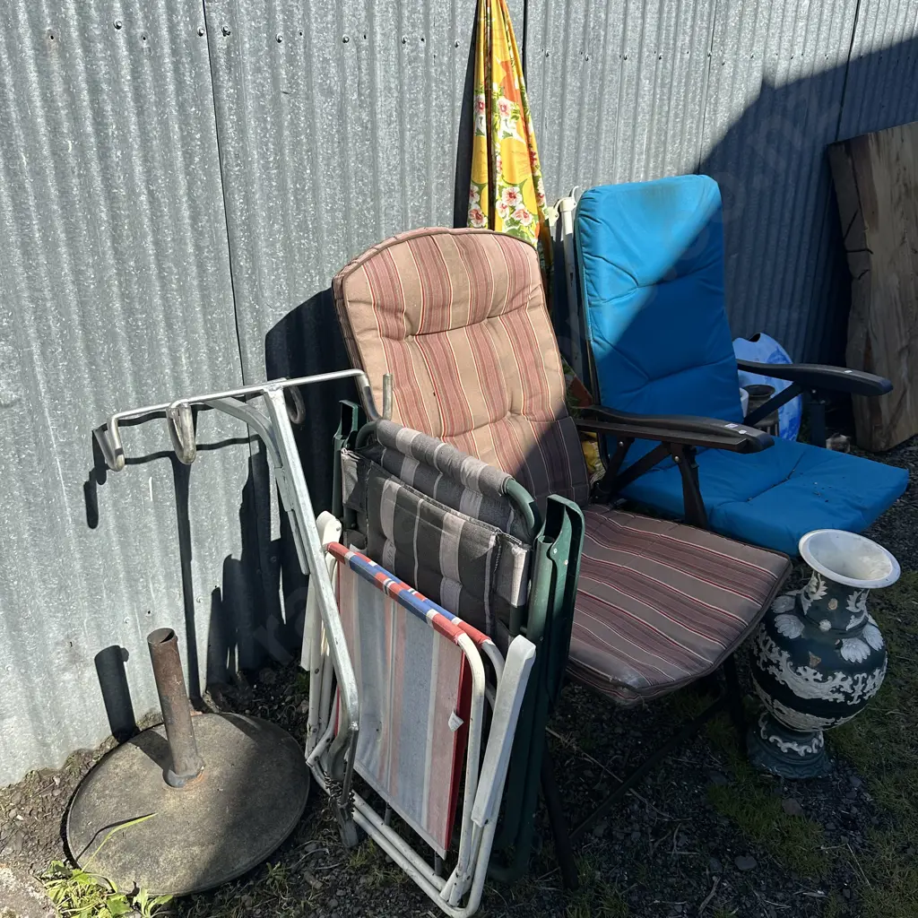 deck chairs, bike racks, etc Image 1++