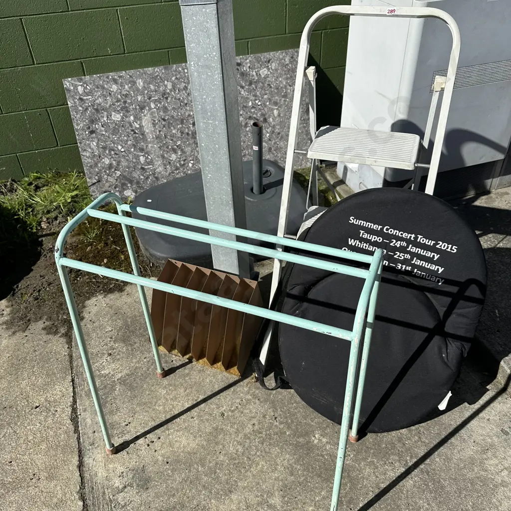 bach towel rail, step etc Image 1++