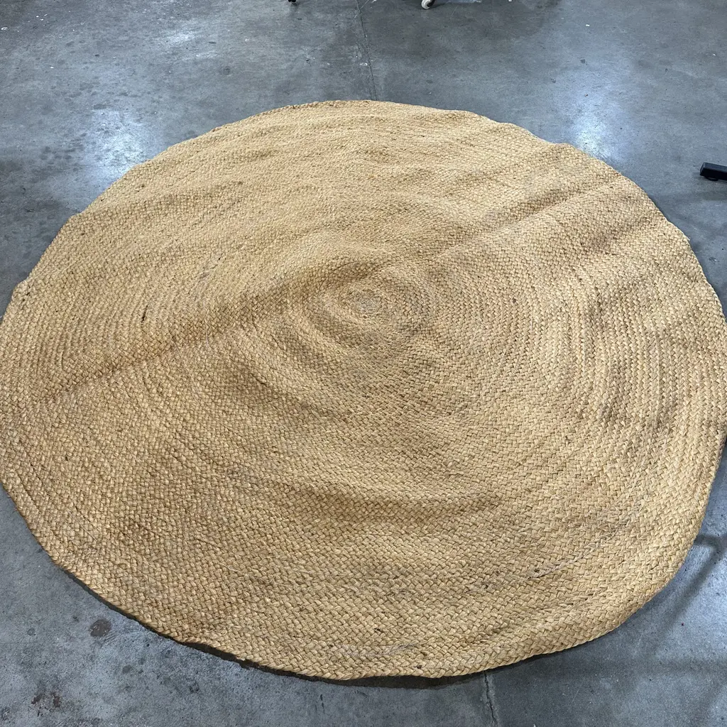 round jute rug Image 1++