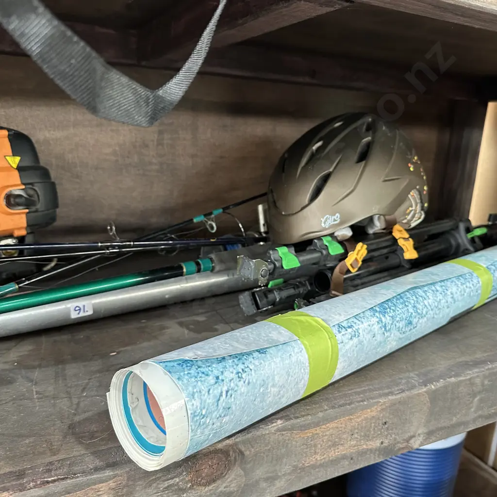 fishing rods, posters etc Image 1++