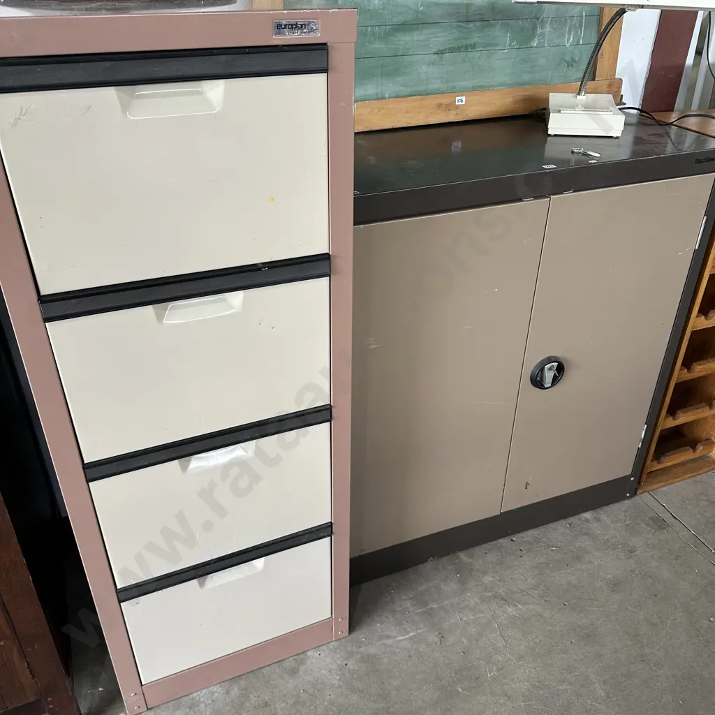 steel cabinet and file Image 1++