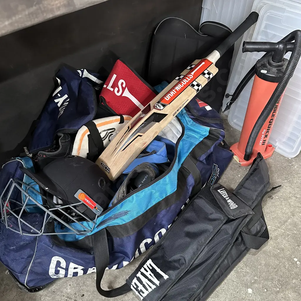 cricket gear etc Image 1++