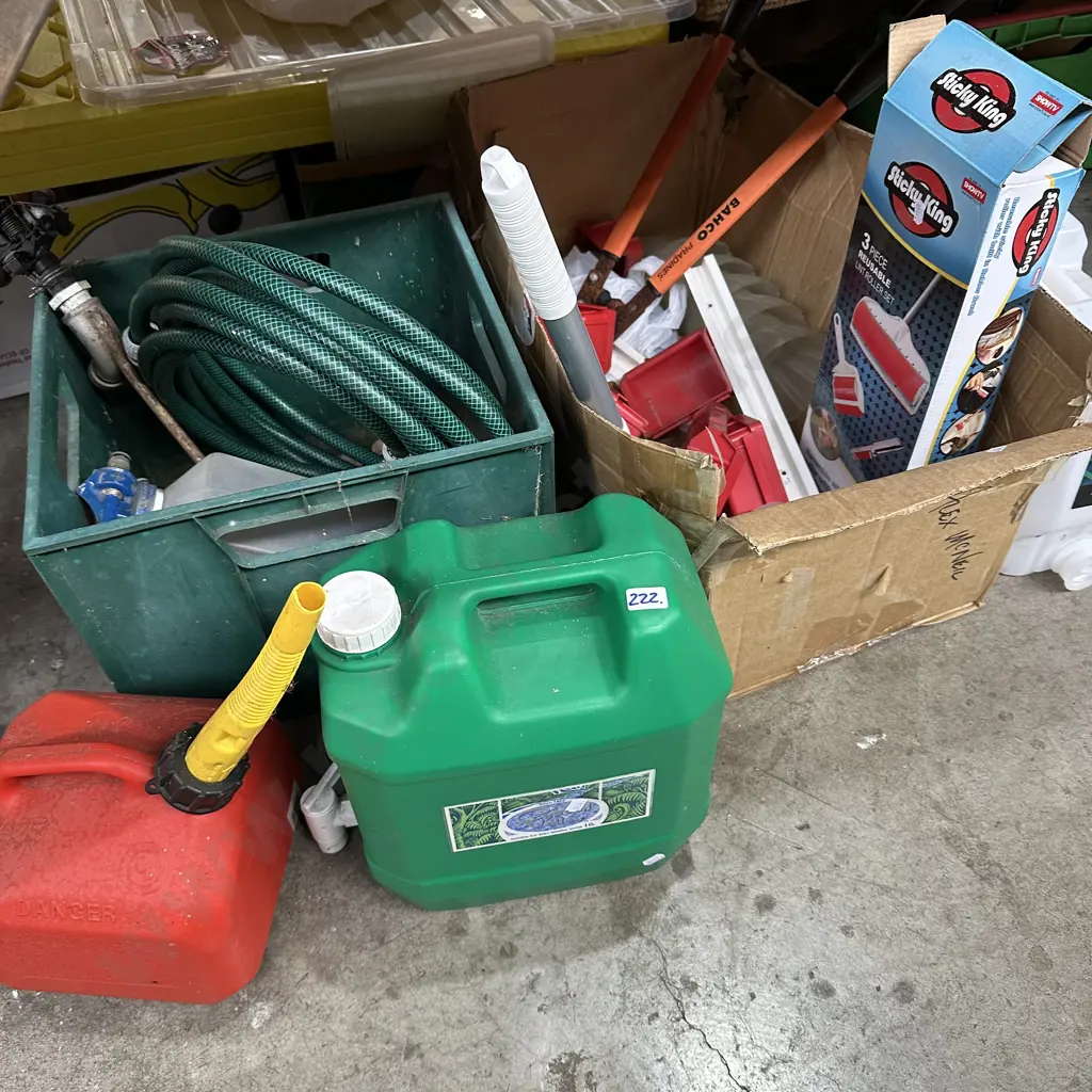 Bay lot,petrol can etc Image 1++