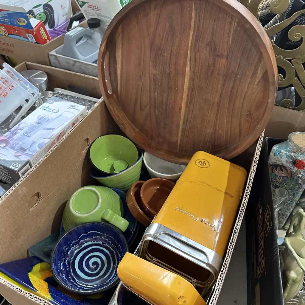 Box wooden server etc Image 1++