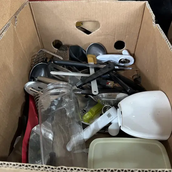 Kitchen utensils etc