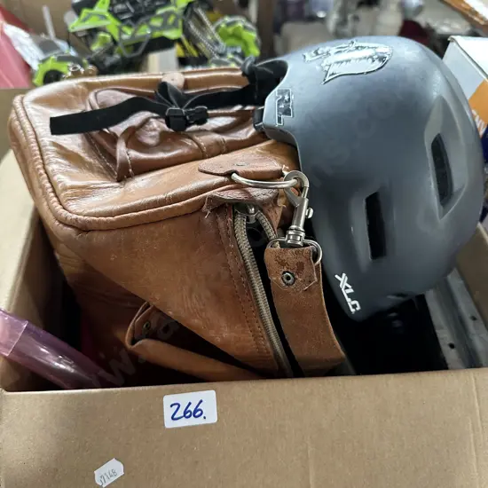 leather bag etc