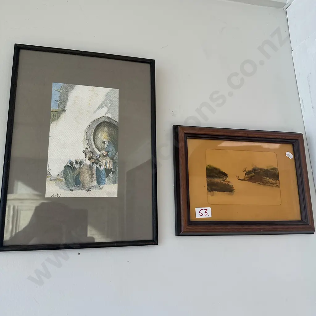 2 small paintings Image 1++