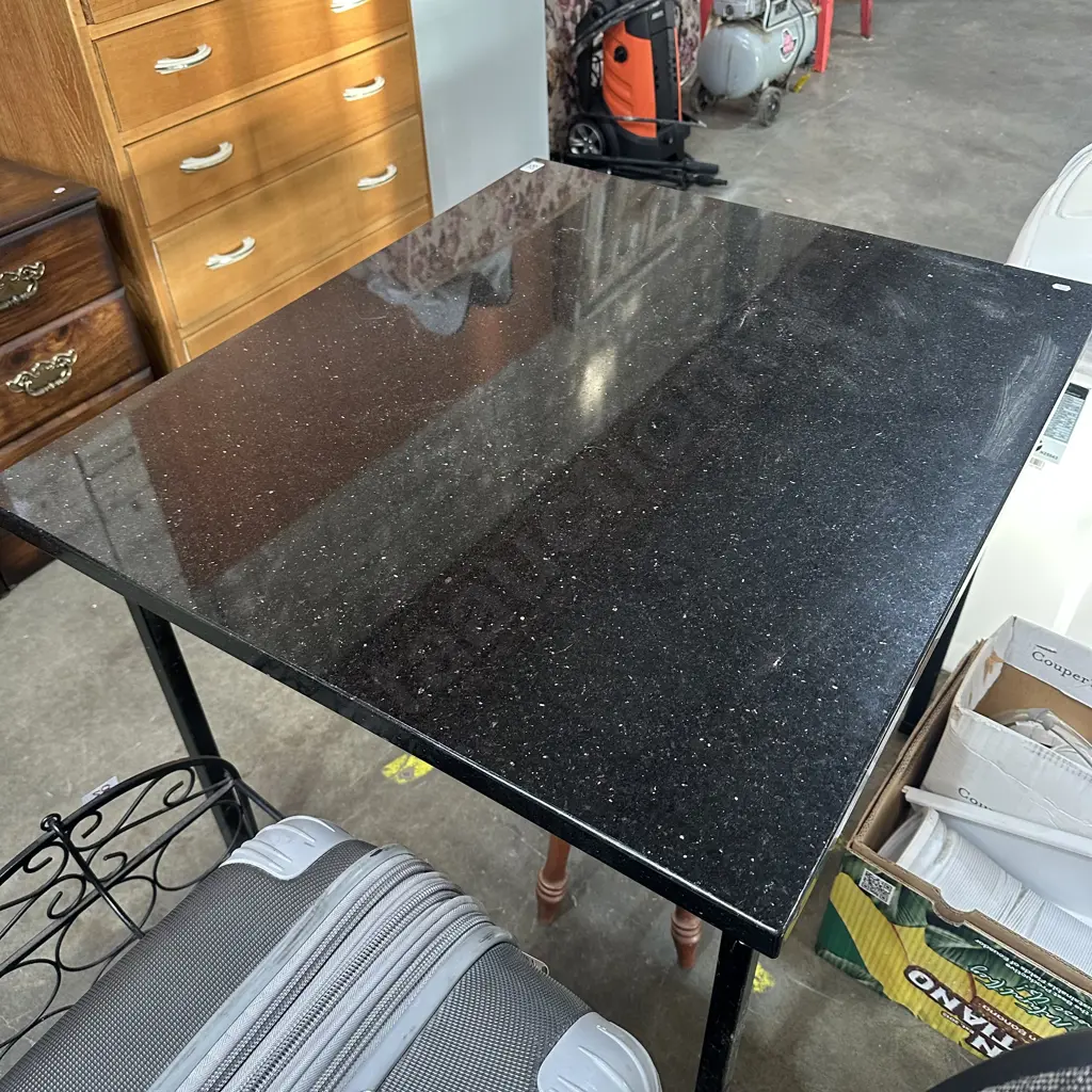 Granite top table 760 x 890 Image 1++
