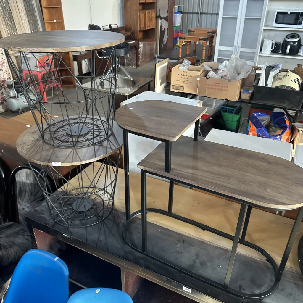 Pr side tables plus hall table Image 1++