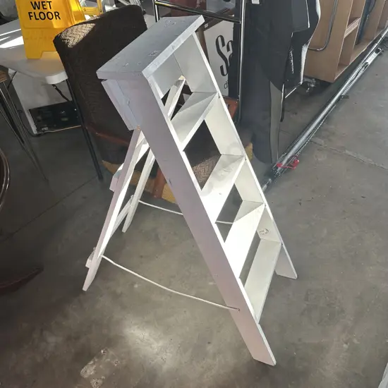 Wooden ladder