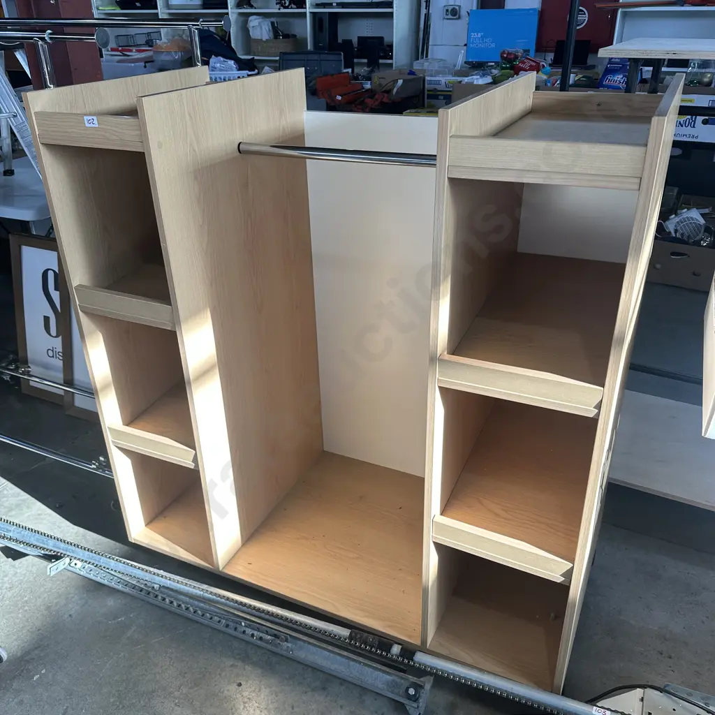 rolling display shelf/rack Image 1++
