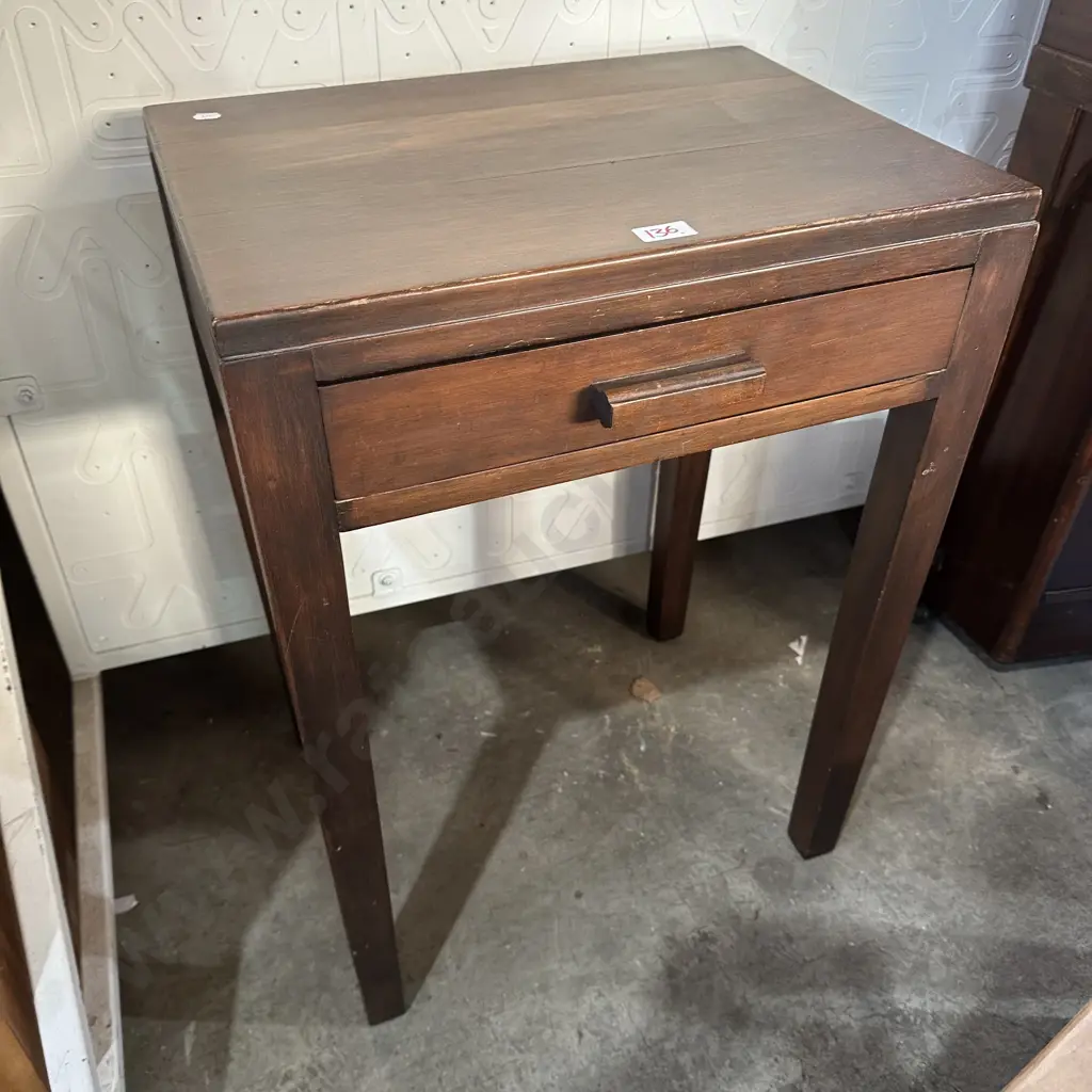 Rimu side drawer Image 1++