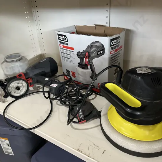 sprayer and buffer