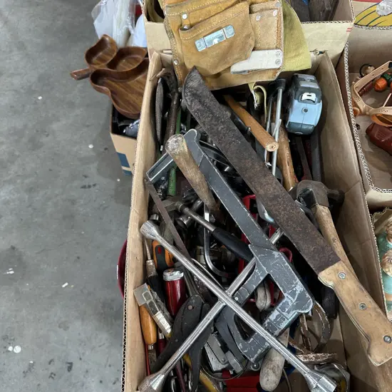 tools and machete