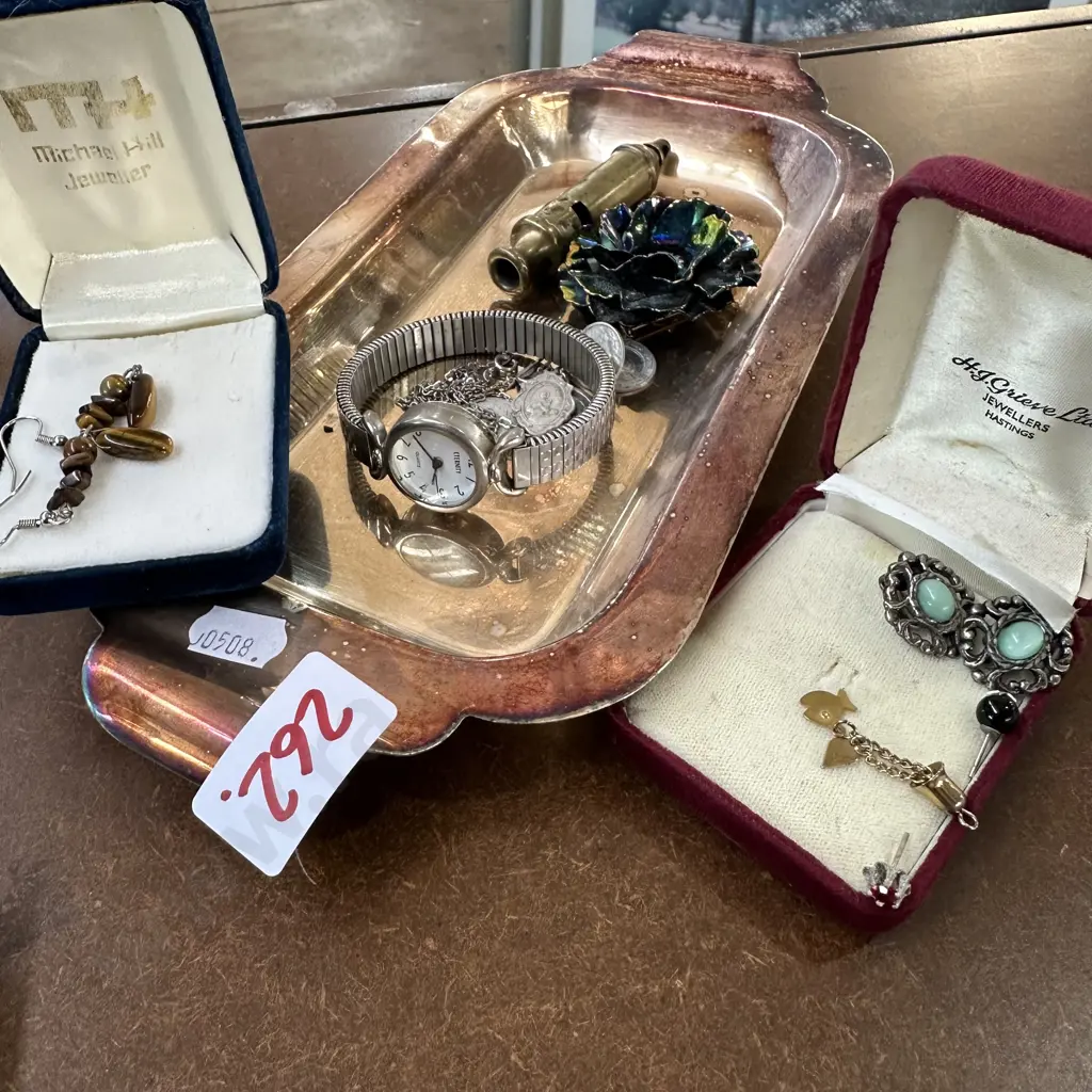 earrings, whistle, watch, brooch etc Image 1++