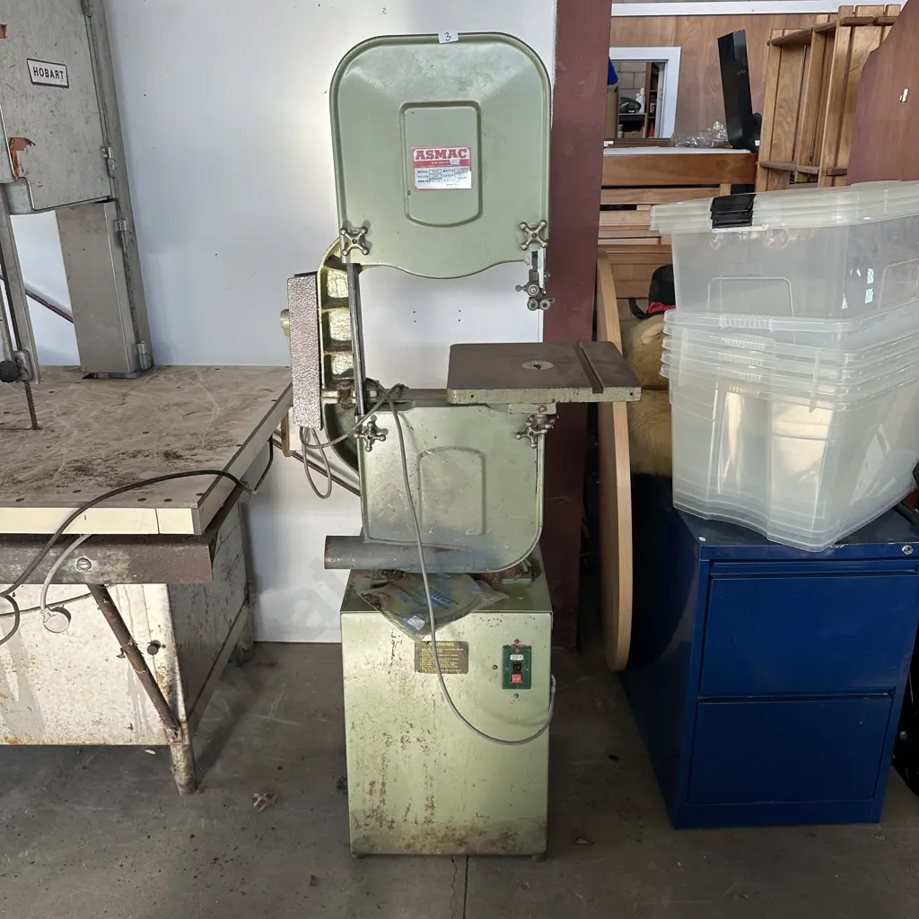 Asmac 3/4 HP bandsaw Image 1++