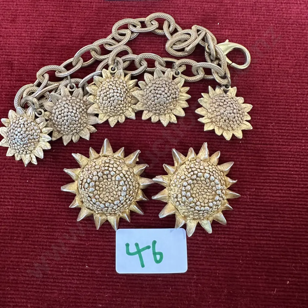 Kate Hines earrings & bracelet Image 1++