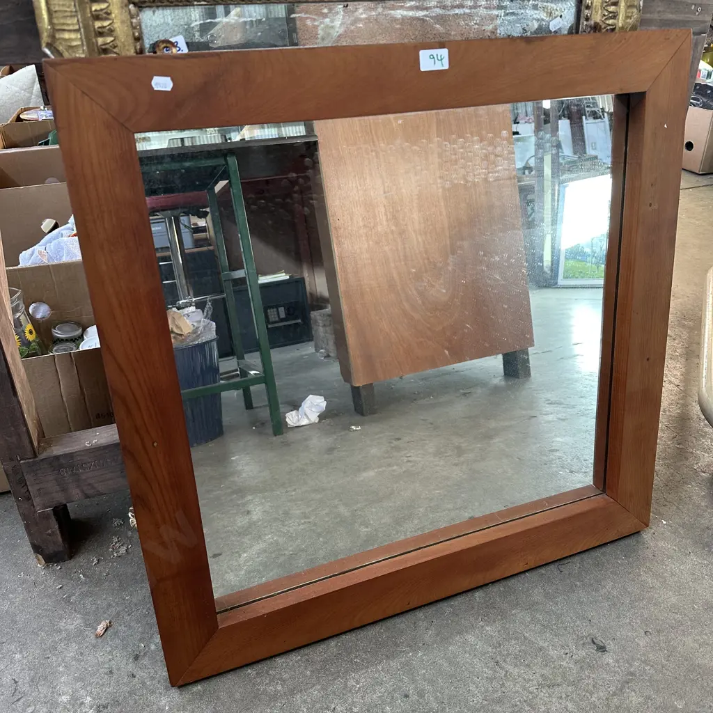 Kauri frame mirror 710 x 700 Image 1++