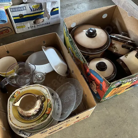 2 box kitchenware