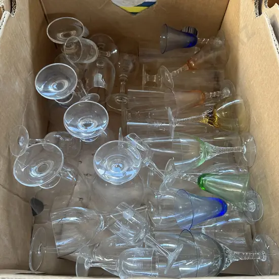 vintage glassware