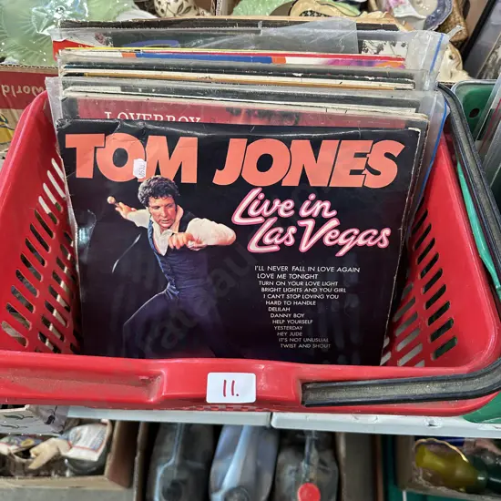 Bin of records