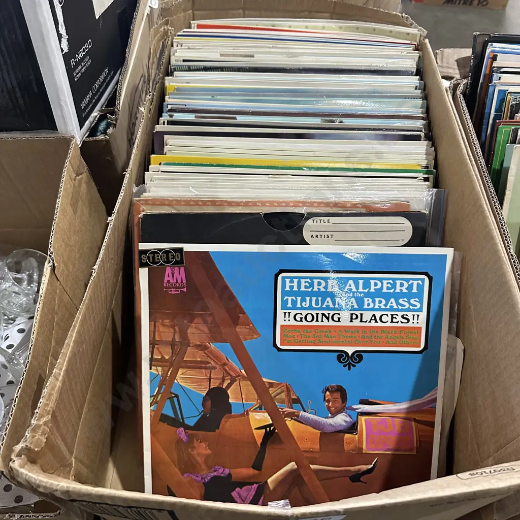 Box of records Image 1++