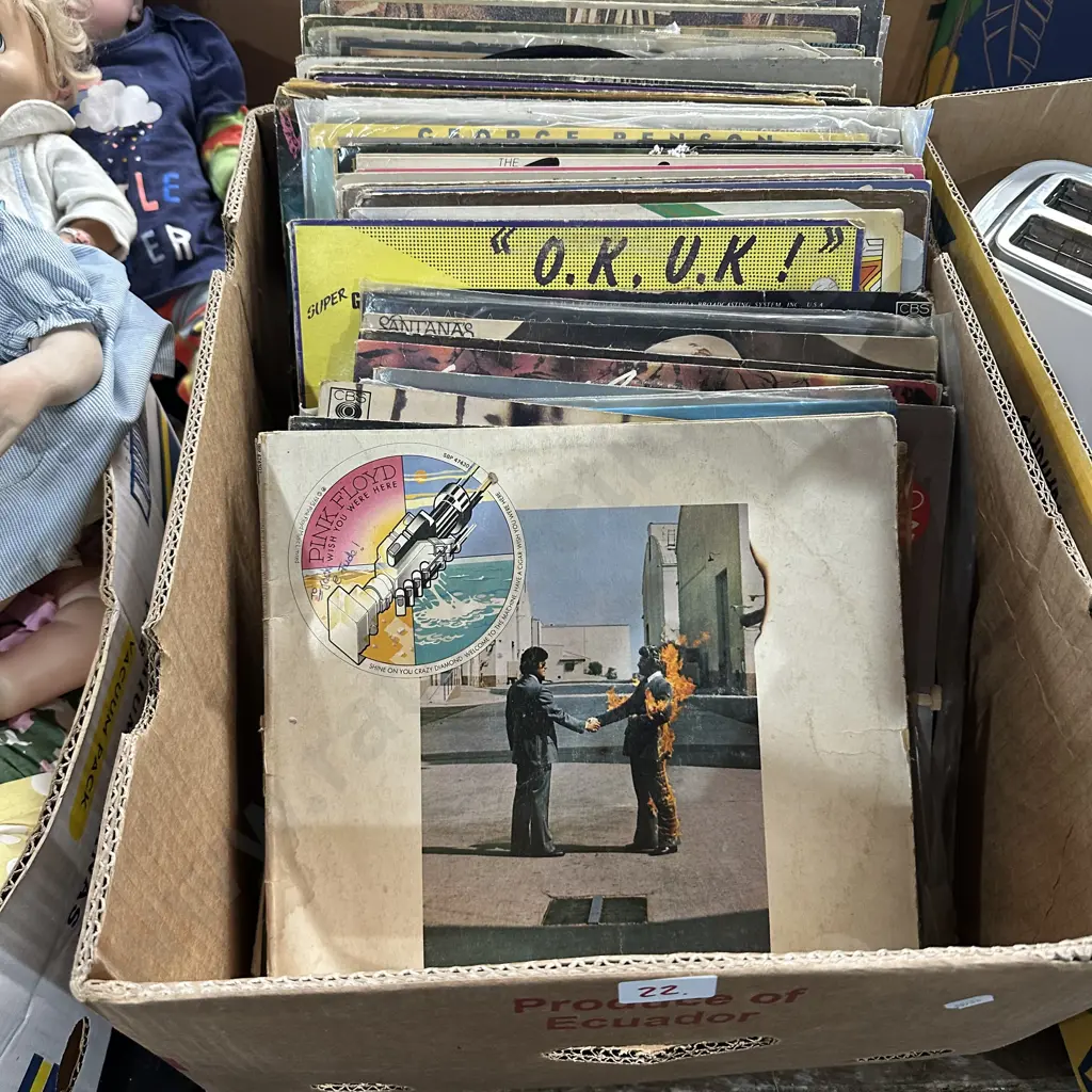 Box of records Image 1++