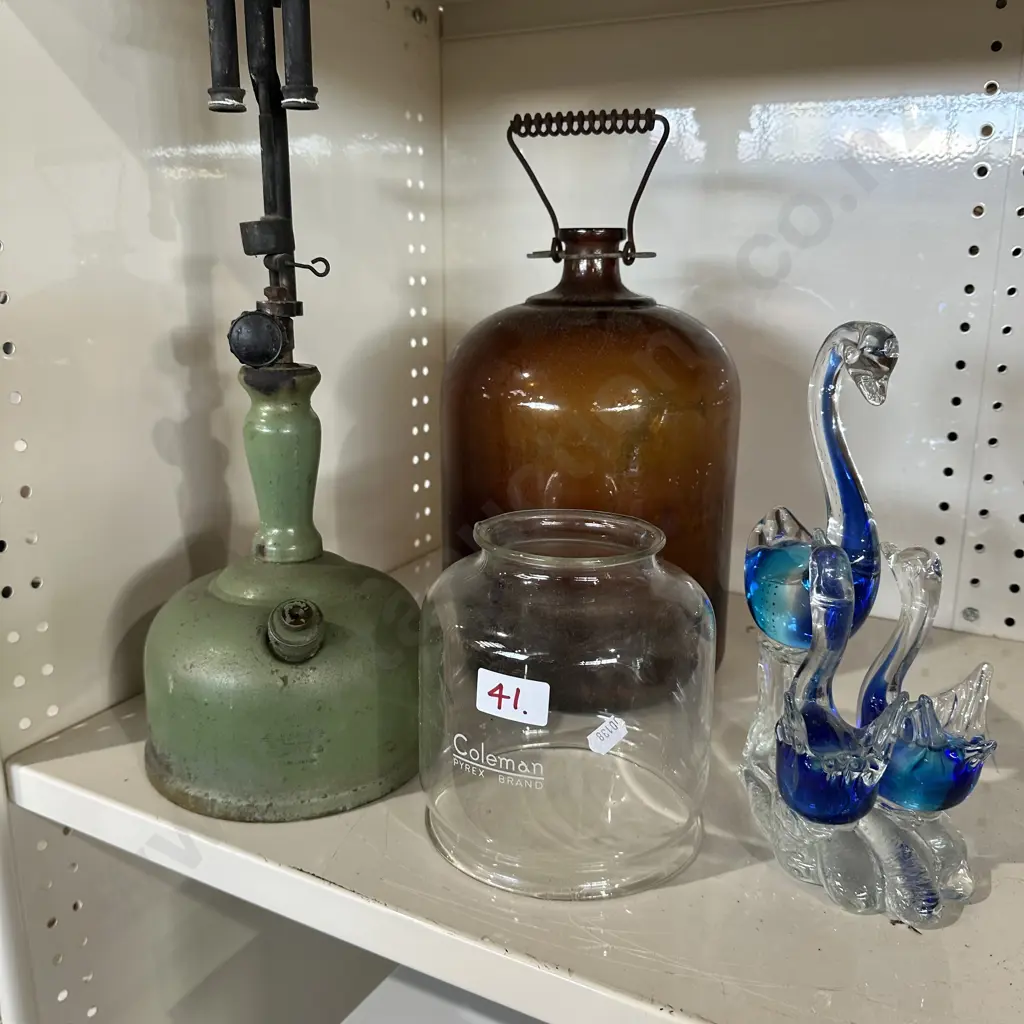 Flask,art glass,lamp etc Image 1++