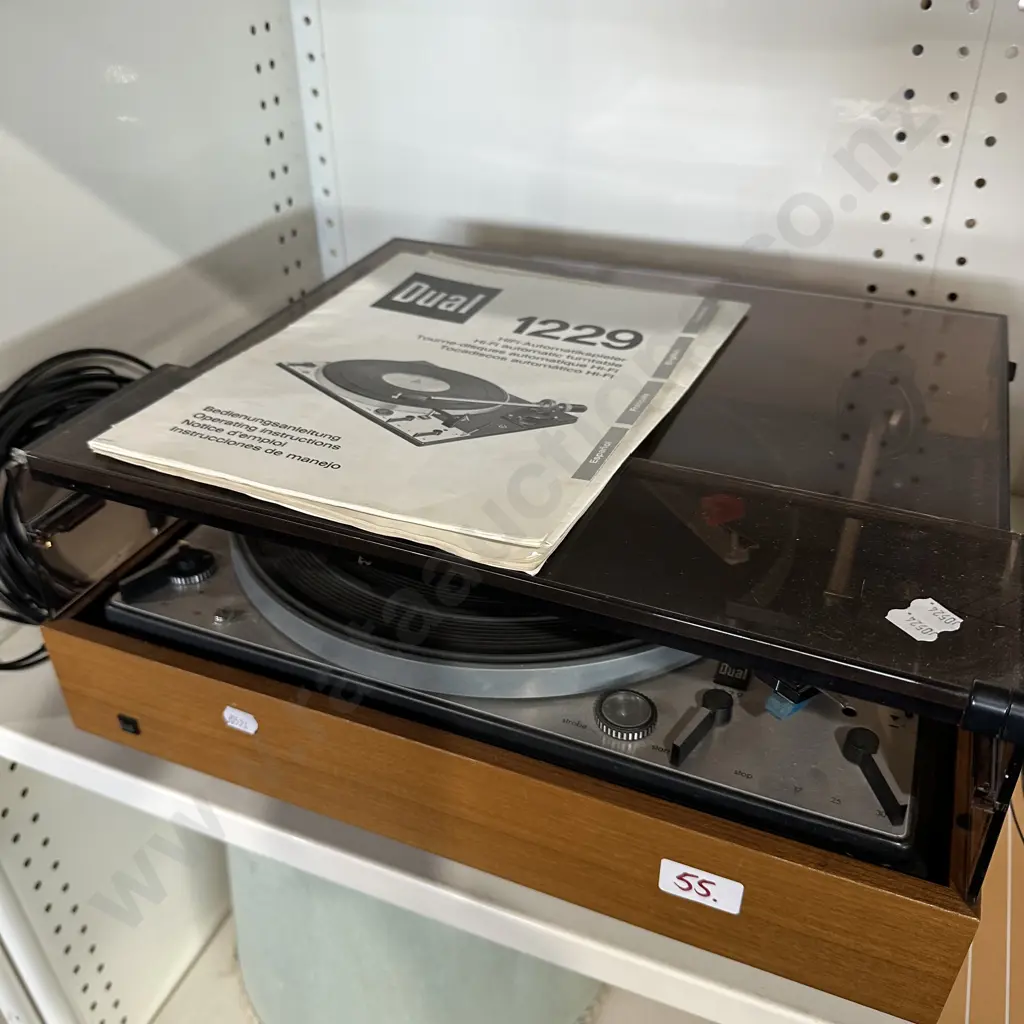 Dual Hi-Fi turntable sold as working Image 1++