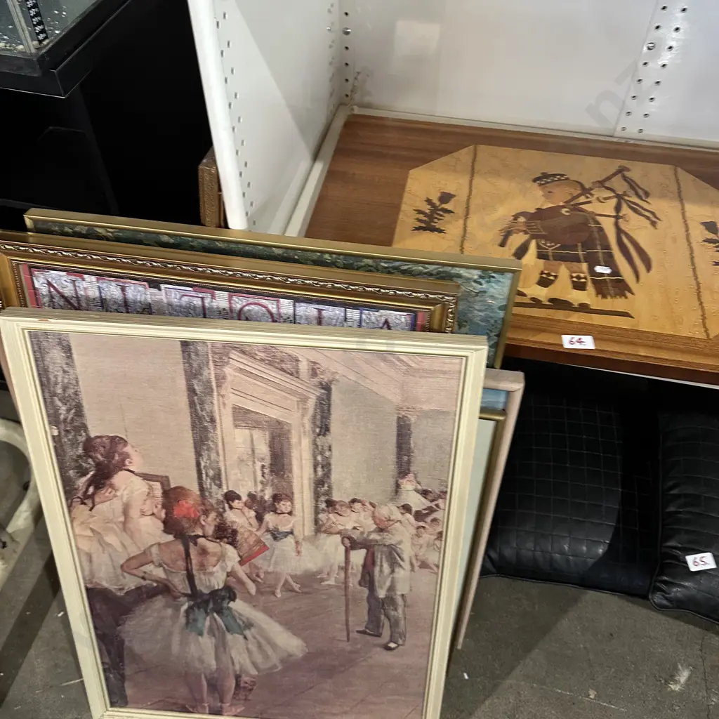 Inlay board and collection of pictures and frames Image 1++