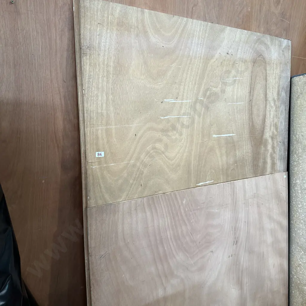 Three part sheets of plywood Image 1++