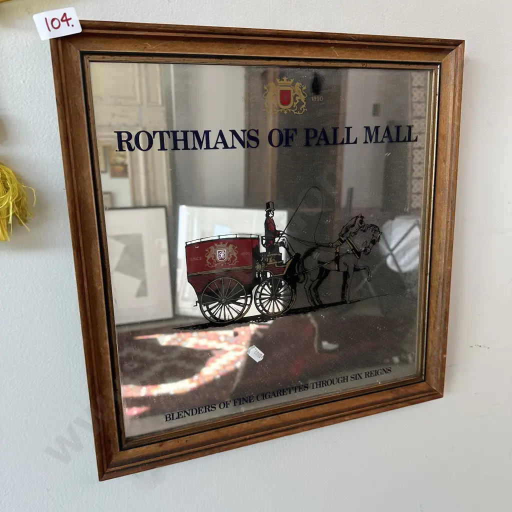 Rothmans advertising mirror Image 1++