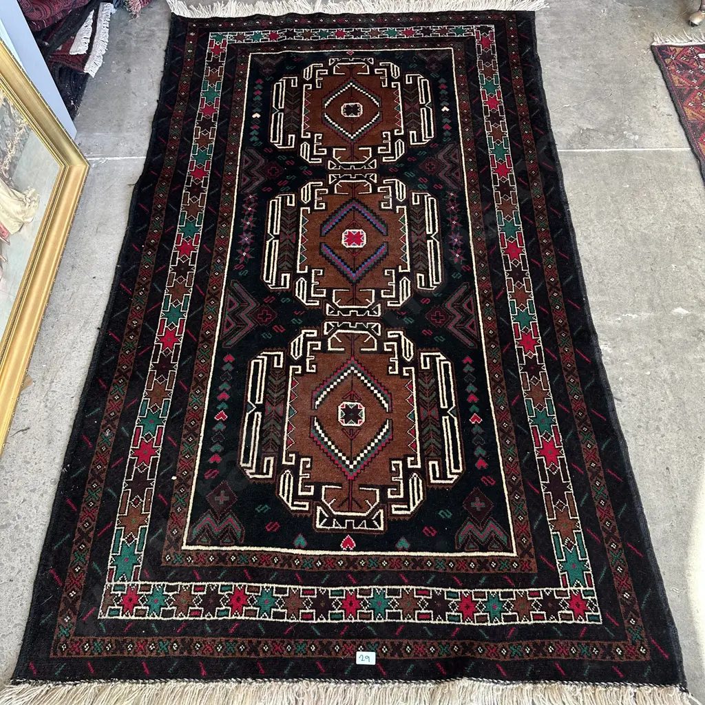 Baloch Persian rug 1950 x 1100 #34 Image 1++