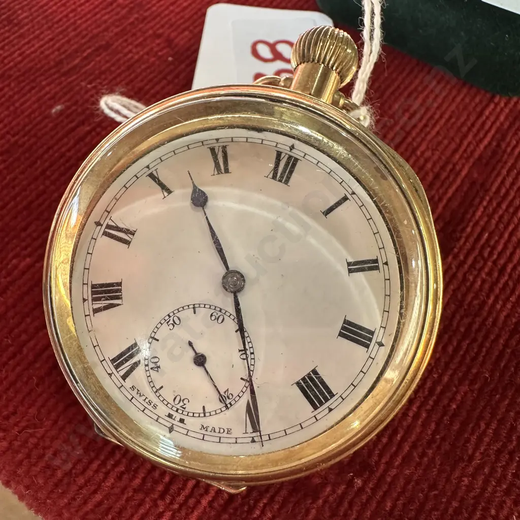 Dennison swiss made pocket watch Image 1++