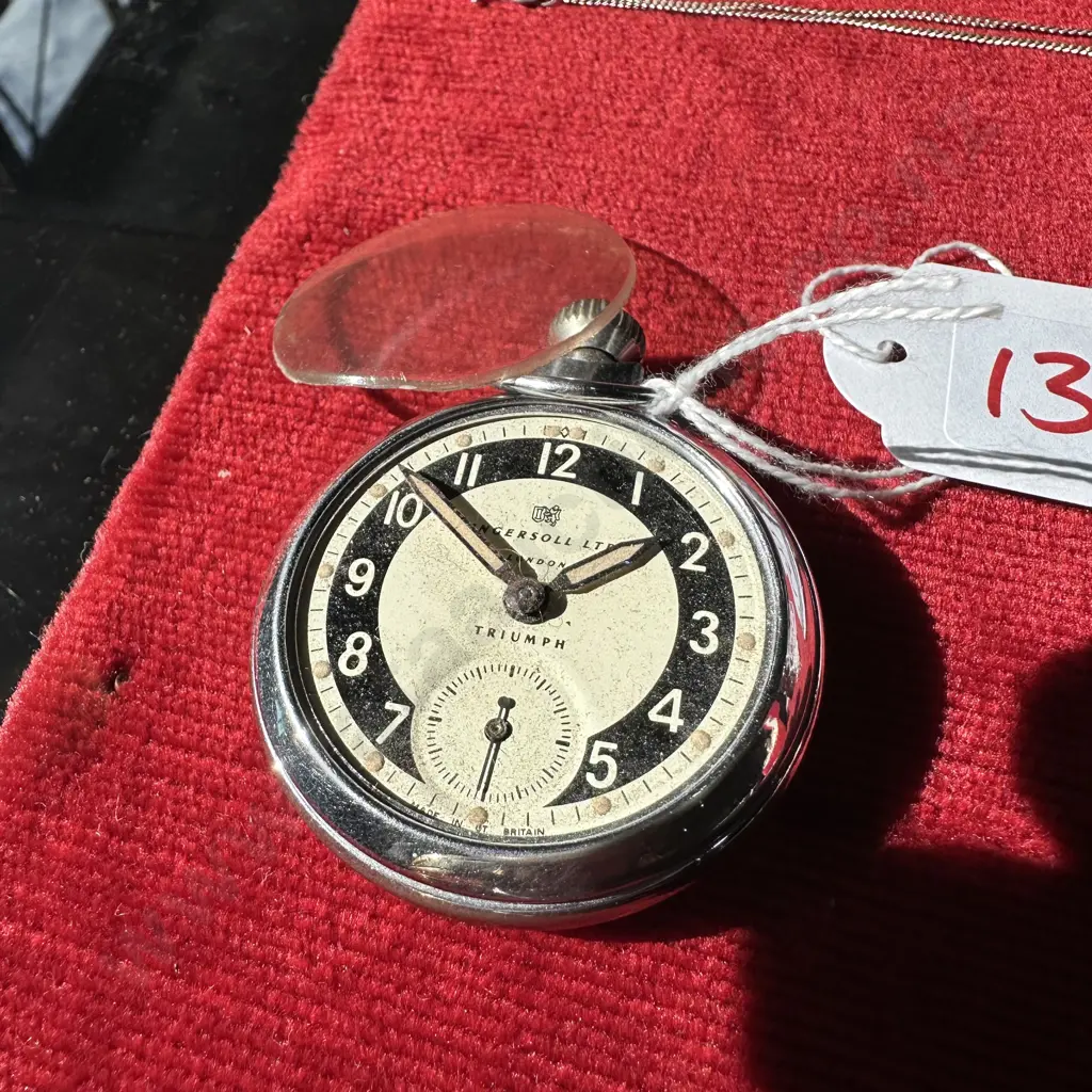 Ingersoll trumph pocket watch (loose face) Image 1++