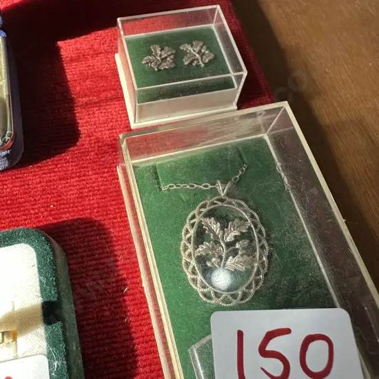 Sterling silver set