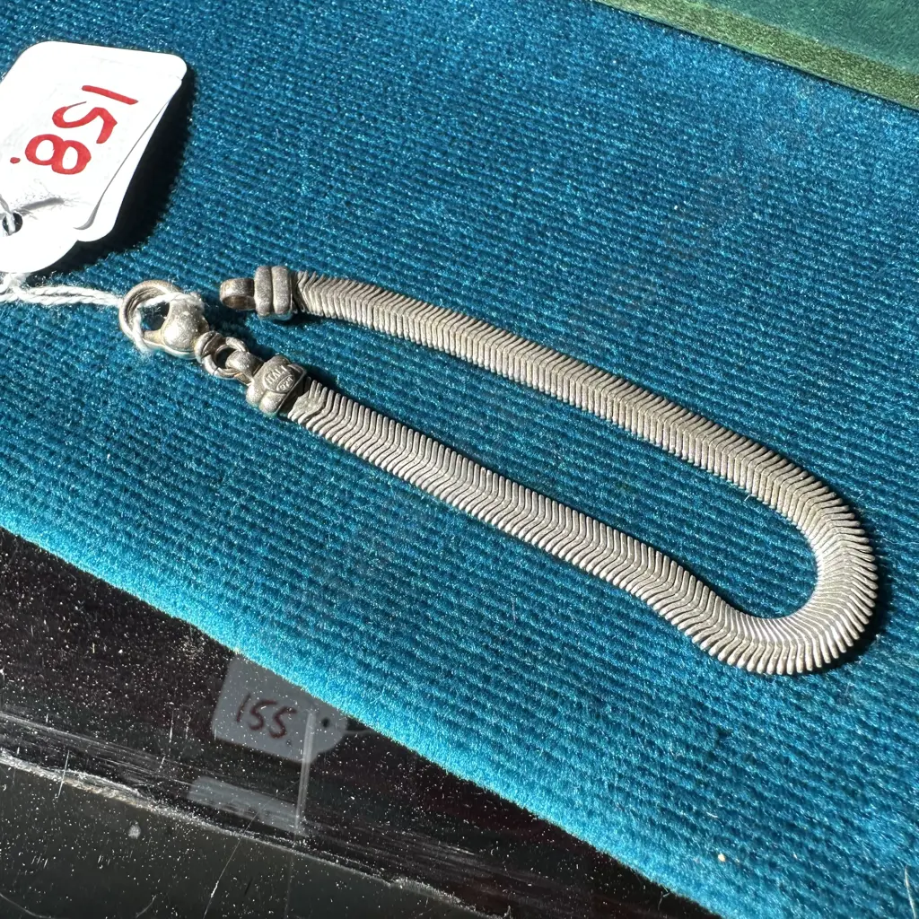 Italian Sterling silver bracelet Image 1++