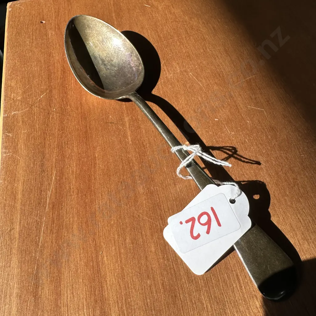 Sterling silver serving spoon 82g Image 1++