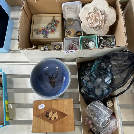 costume jewelry etc