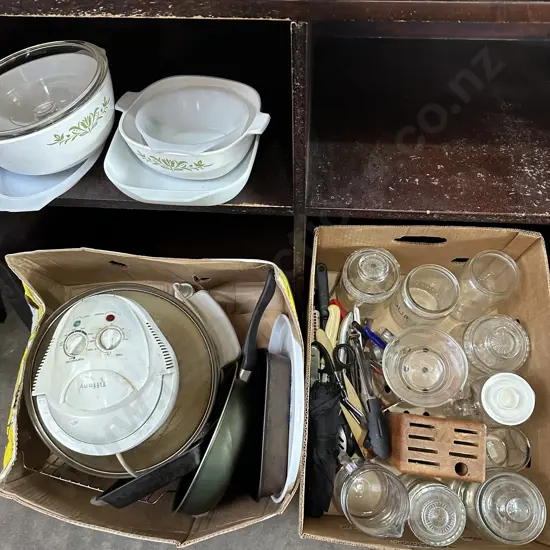 2 box kitchenware