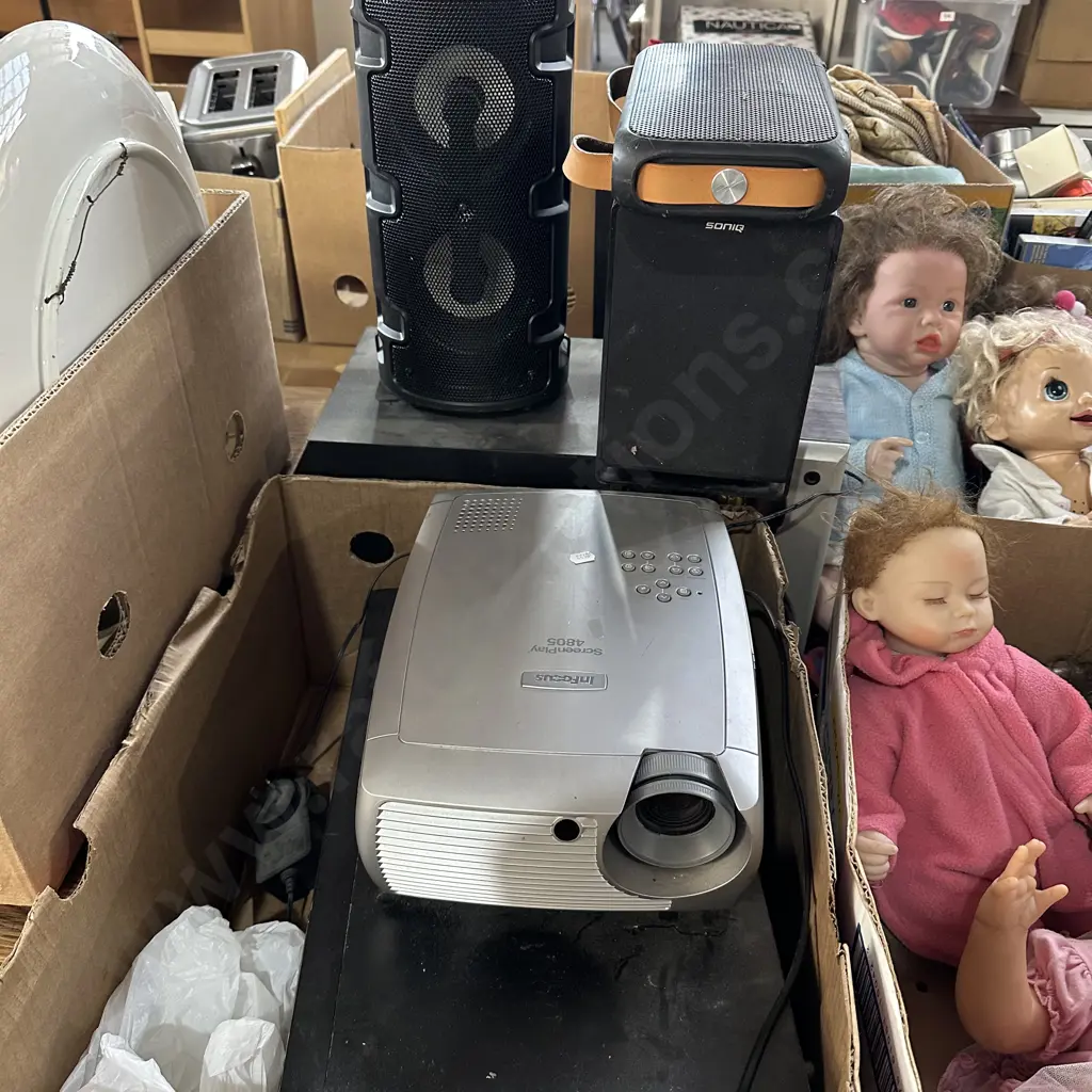 projector, speakers etc Image 1++